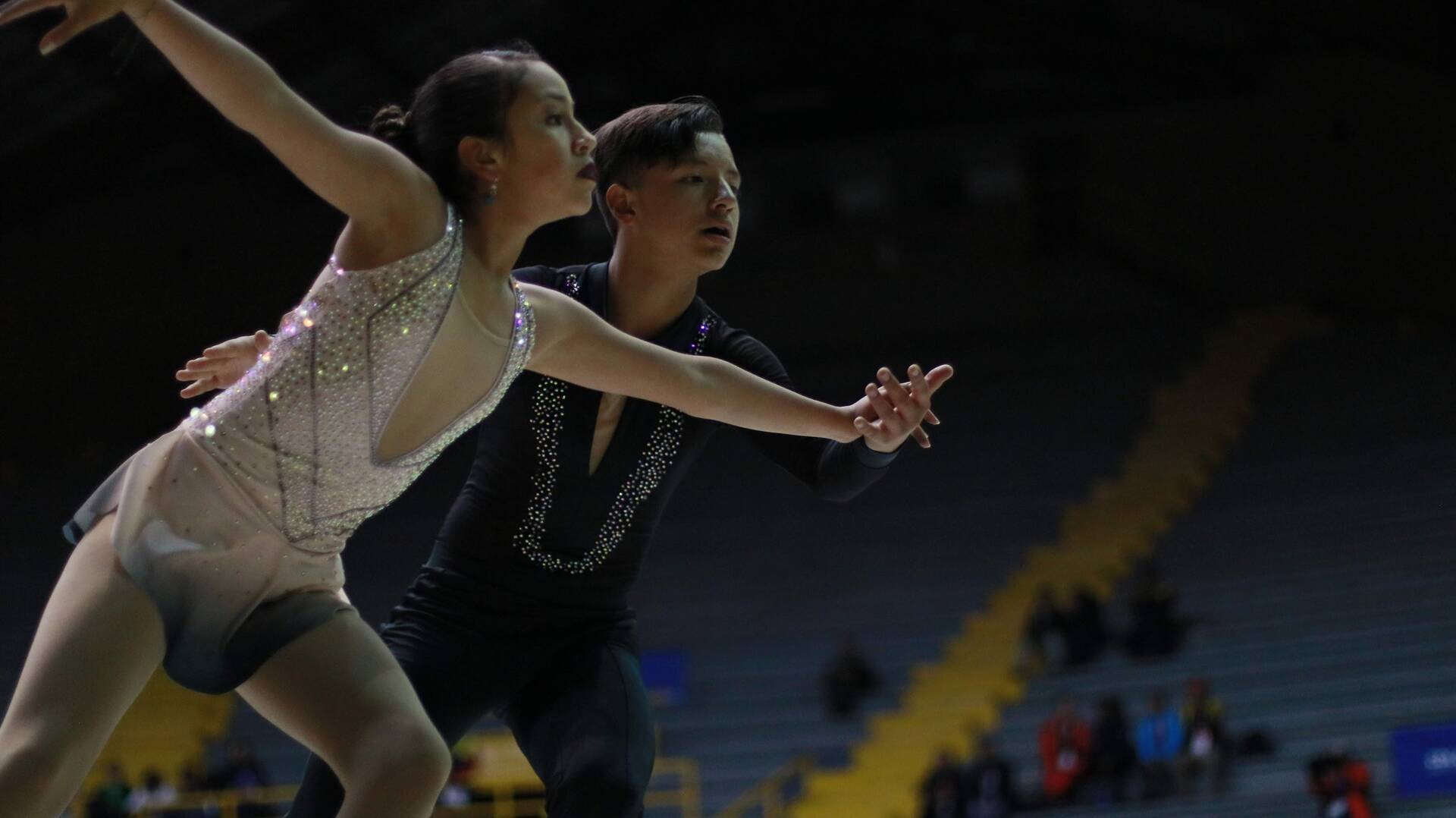 Deivi Rojas y María Rozo.