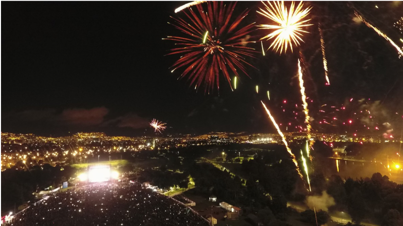 fuegos artificiales