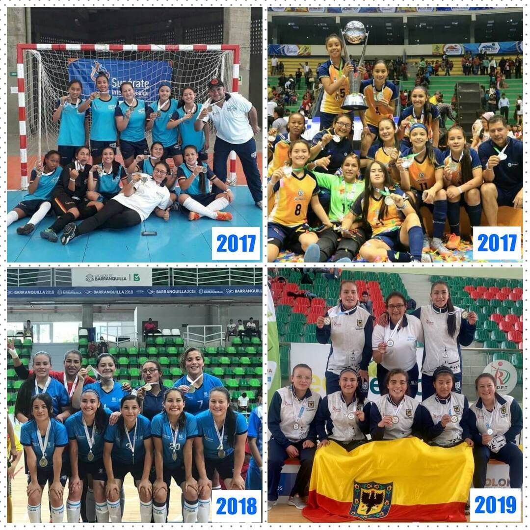 deportistas a través de los años