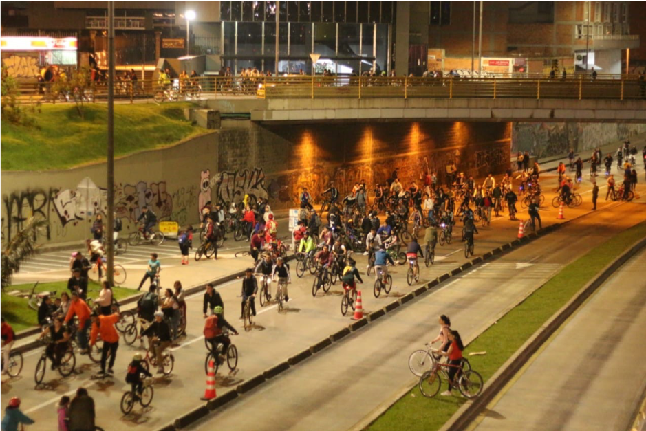 ciclovia nocturna