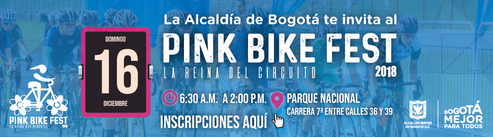convocatoria del PINK BIKE FEST