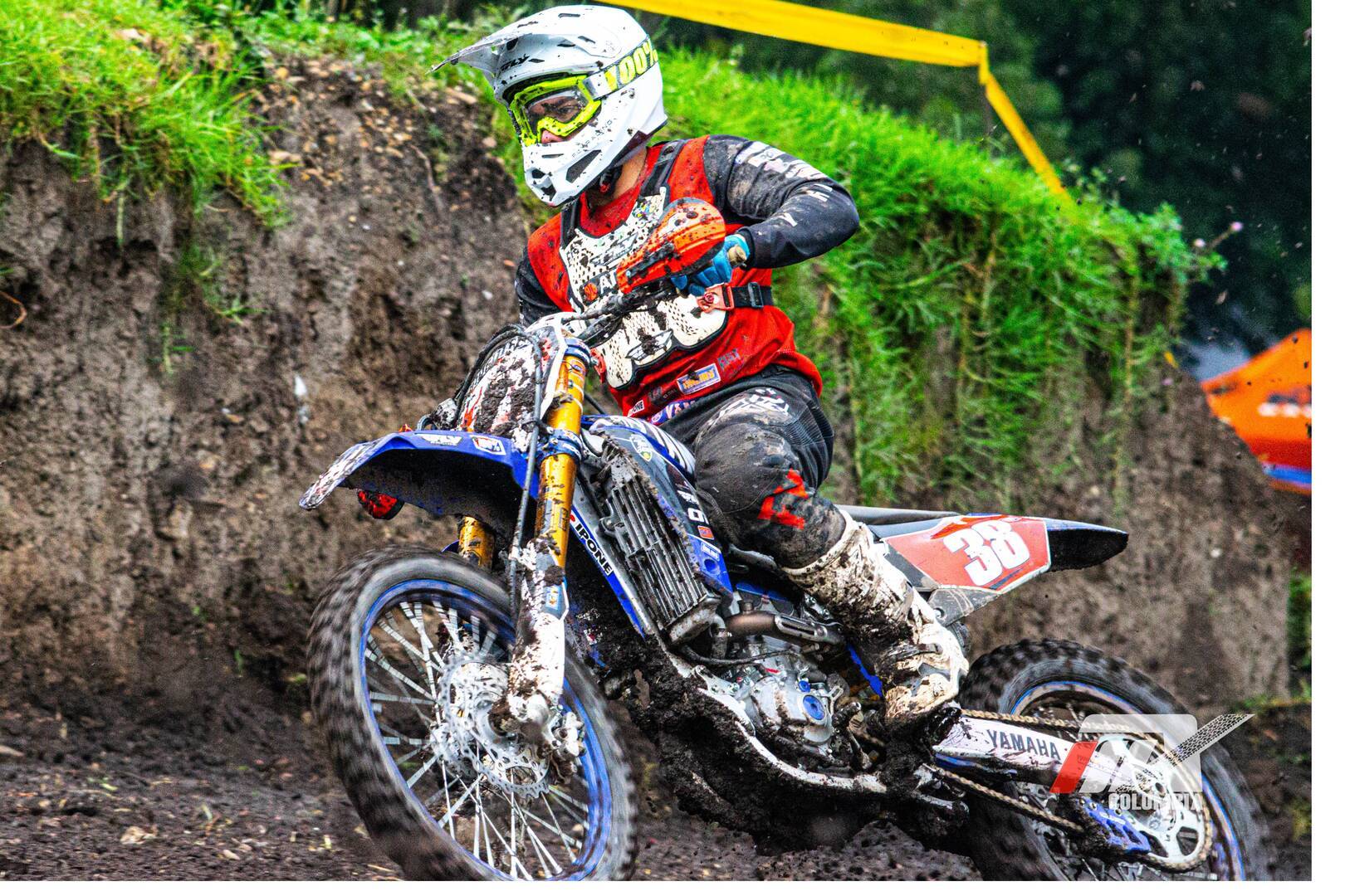 ciclista de motocross