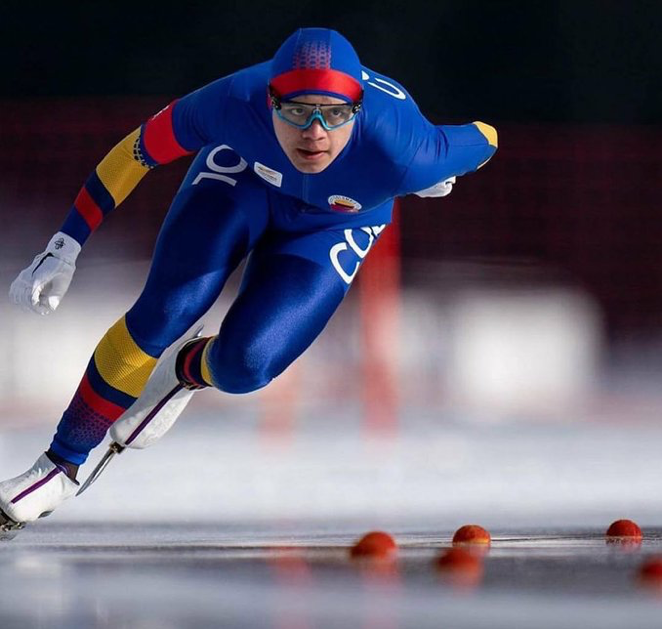 patinador sobre hielo