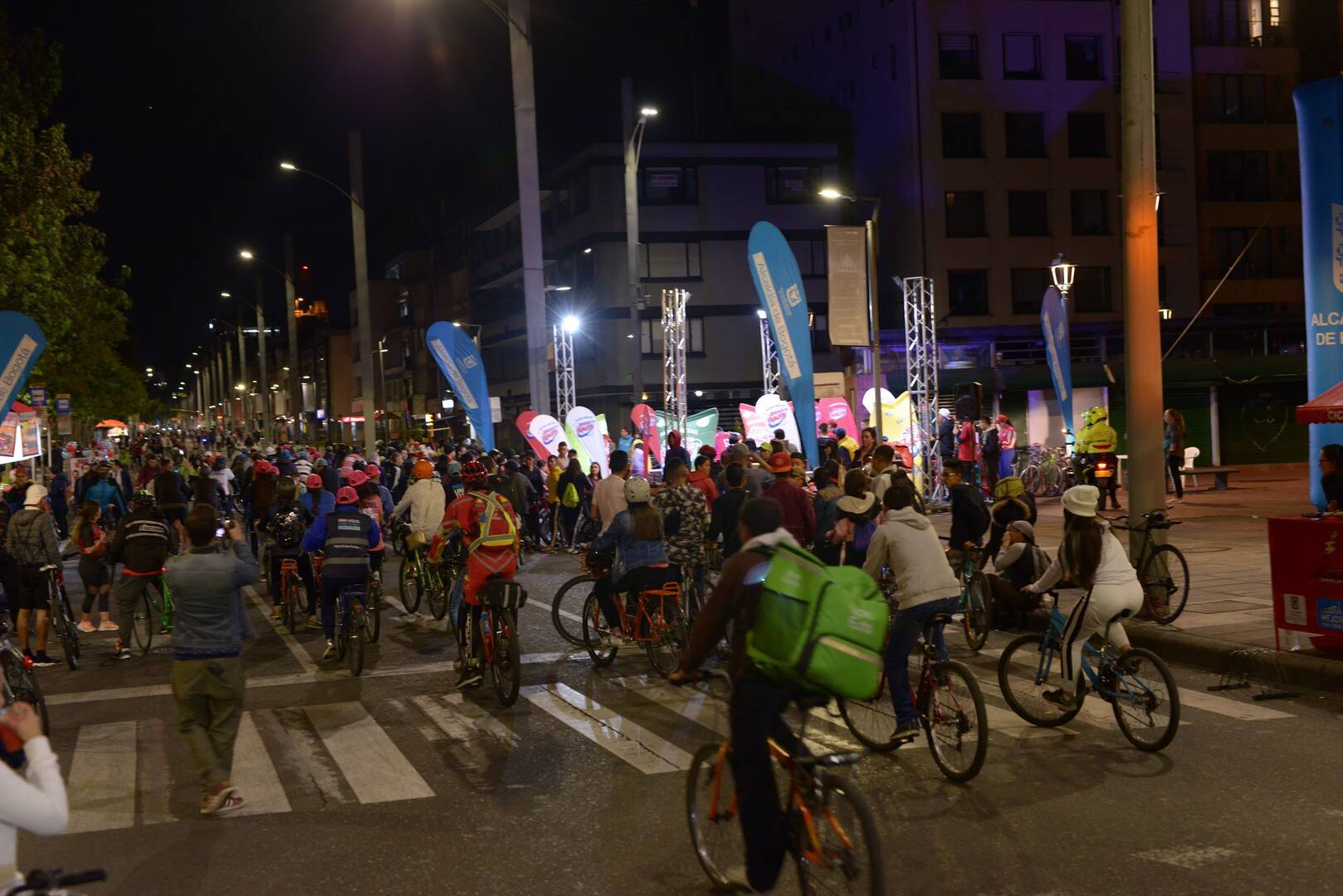 ciclovia nocturna