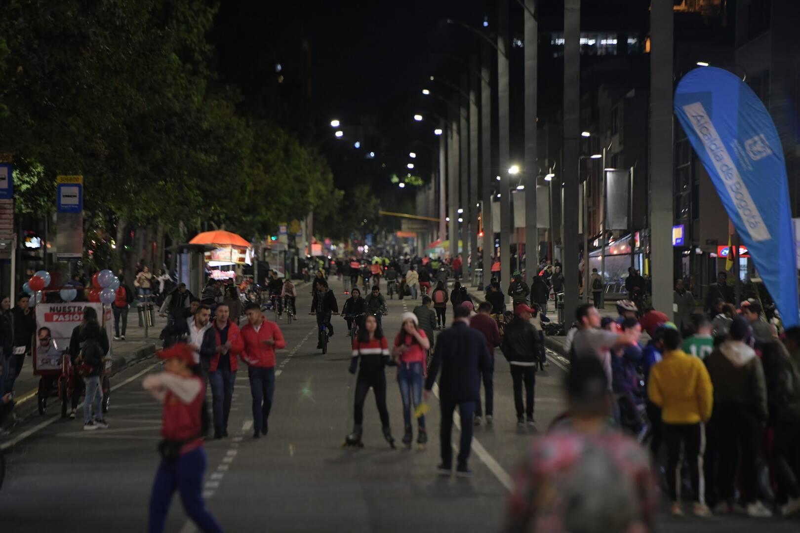 ciclovia nocturna