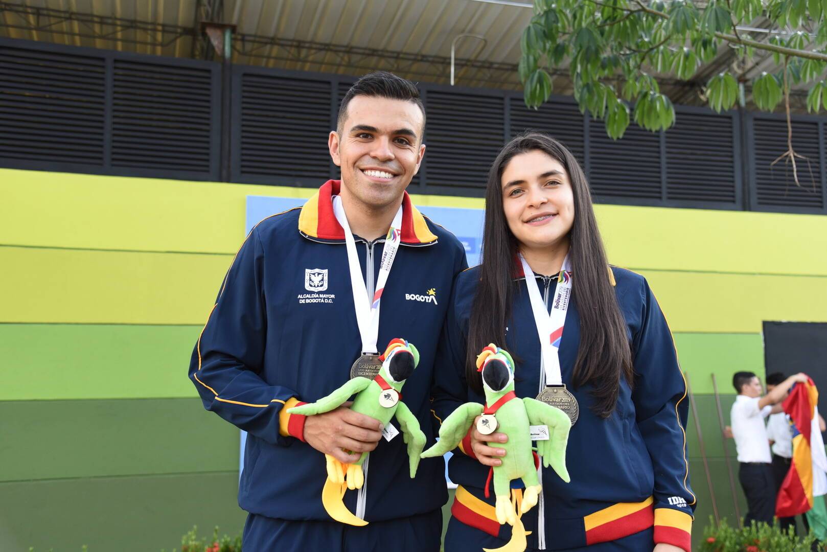 Angie Vargas e Iván López