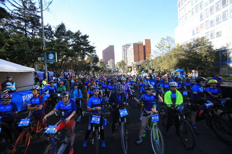 ciclistas de bogotá
