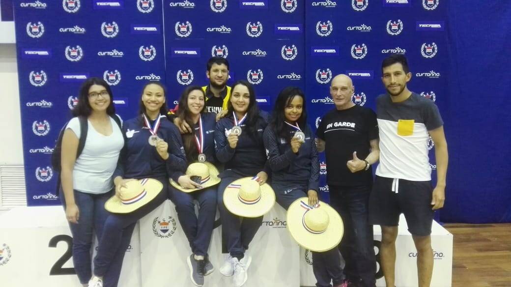 equipo con medalla