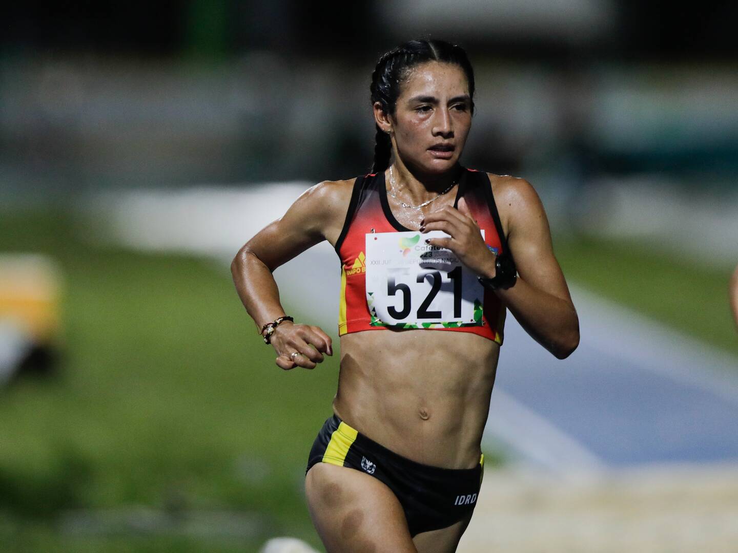 Angie Orjuela será la última bogotana en competir, en la maratón en el cierre de los Juegos. Foto IDRD.