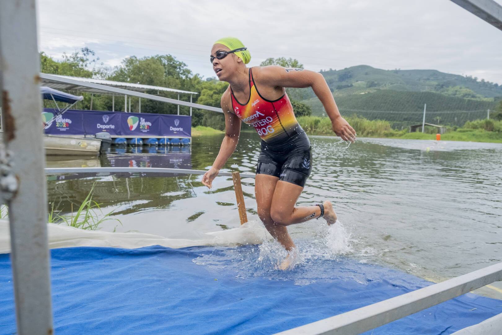 Valentina Botero en competencia