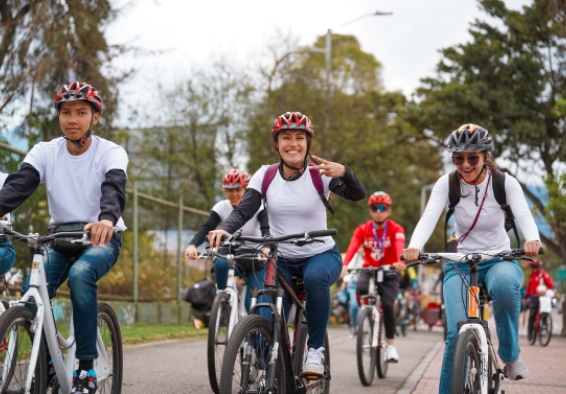 Actividad en Ciclovía