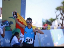 deportista corriendo