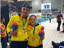 Yeimy Cortés y Jaider Hernández deportistas