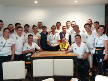Equipo de paracycling de Bogotá