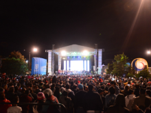 tarima de concierto