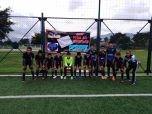 Equipo infantil de fútbol