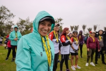 Mujeres en actividad deportiva