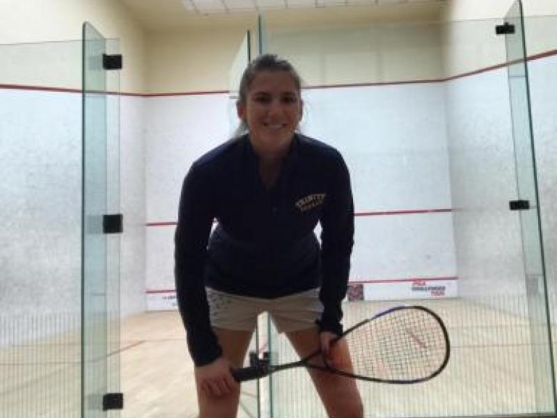 Deportista de squash, Catalina Peláez