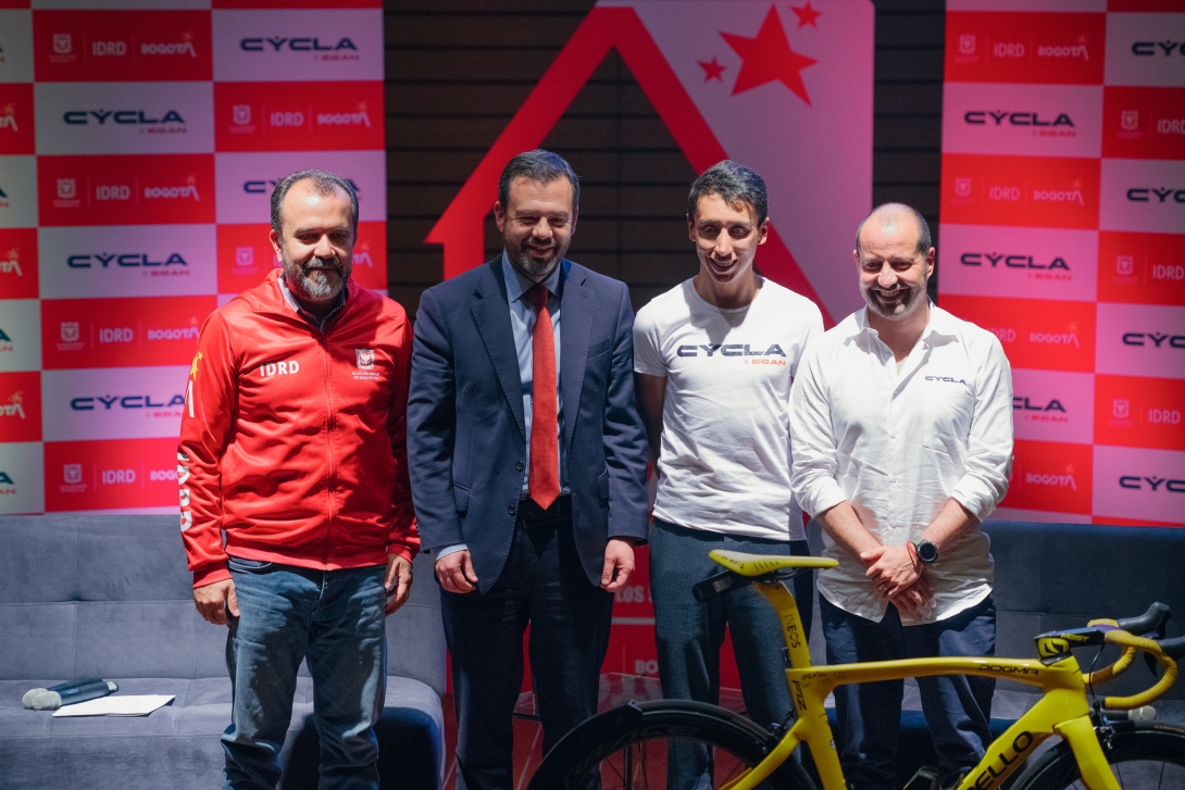Rueda de Prensa Gran Fondo de Ciclismo de Bogotá x Egan Bernal