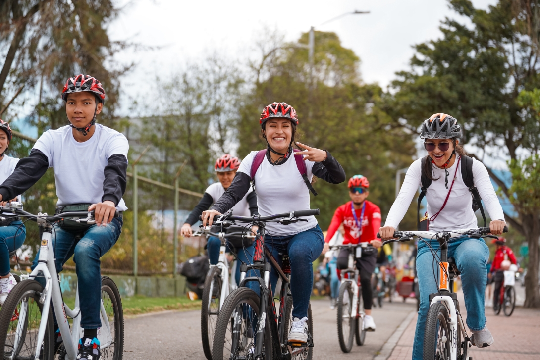 Actividad en Ciclovía