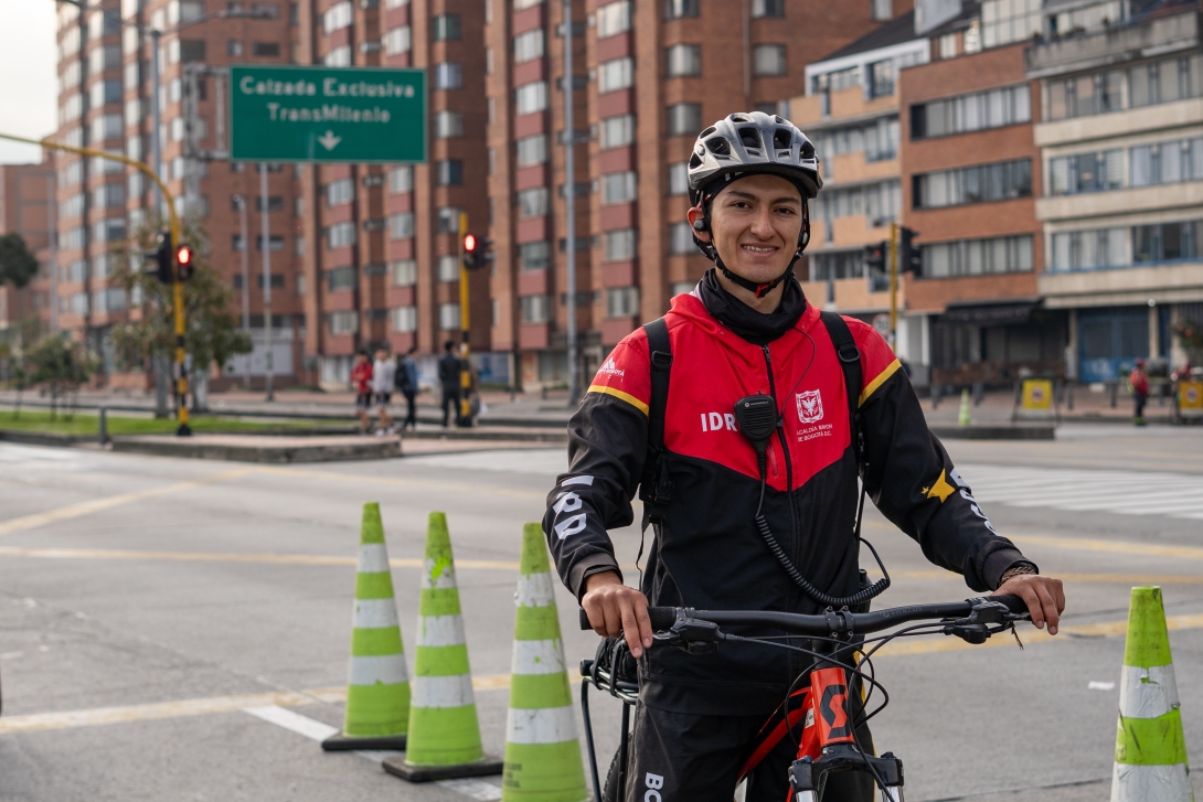 Montaje Ciclovía